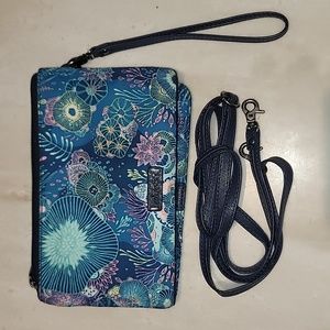 Sakroots Sea Life Crossbody/Wristlet